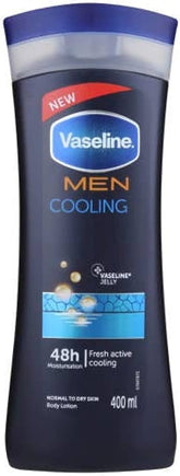 Vaseline Lotion Men -Cooling 400 Ml, 12/cs.